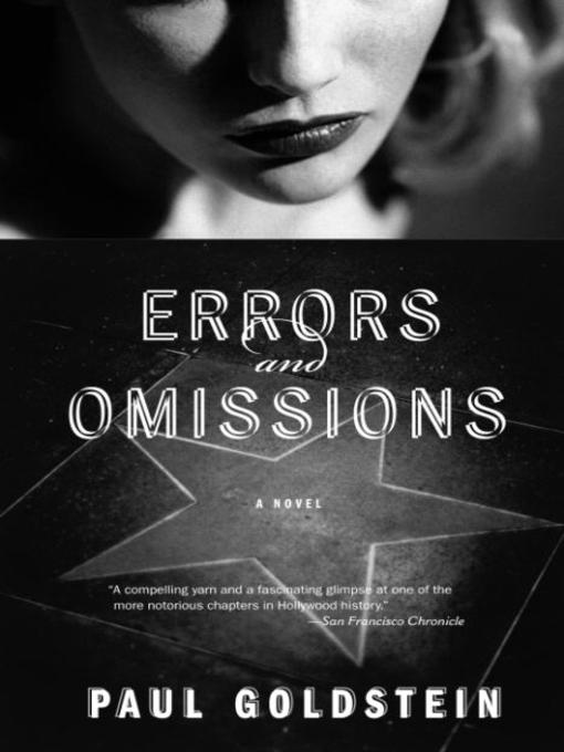 Title details for Errors and Omissions by Paul Goldstein - Available